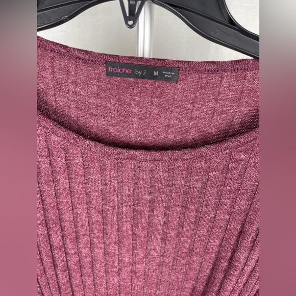 Fraiche Tie Front Long Sleeve Dress Size Medium NWT - Picture 7 of 11